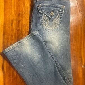 Harley-Davidson Light Blue Boot Cut Jeans